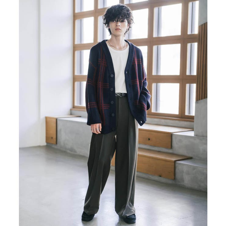 ニットカーディガン 総柄 チェック | Rocky Monroe | 詳細画像51 