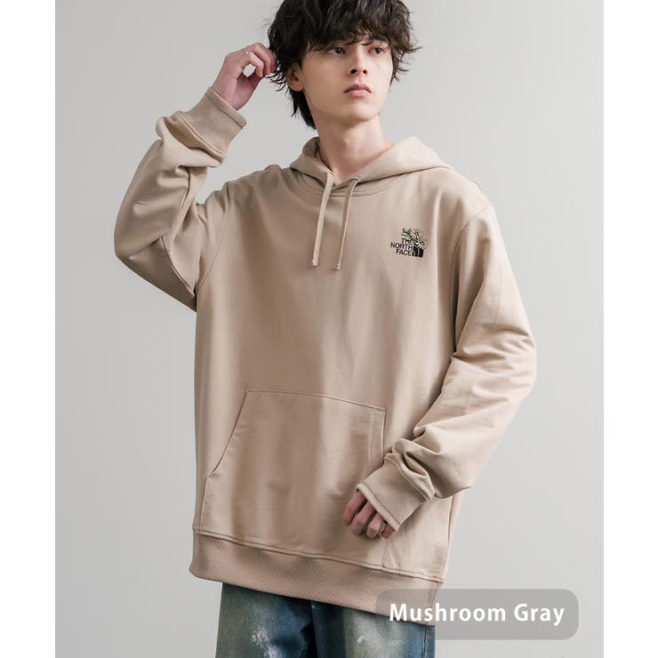 マッシュルームグレー | THENORTHFACE パーカー 裏毛 | Rocky Monroe