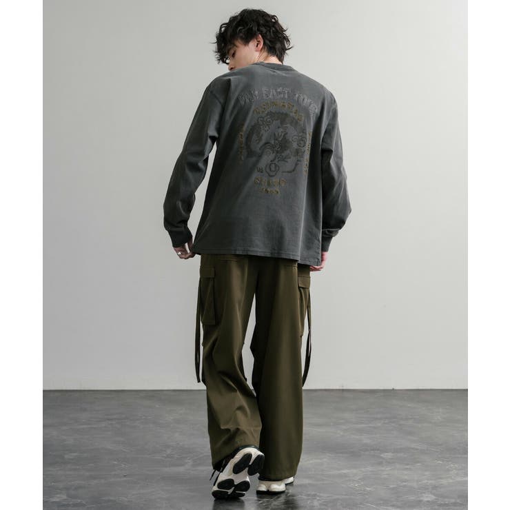 カットソー 長袖Tシャツ 龍 | Rocky Monroe | 詳細画像4 