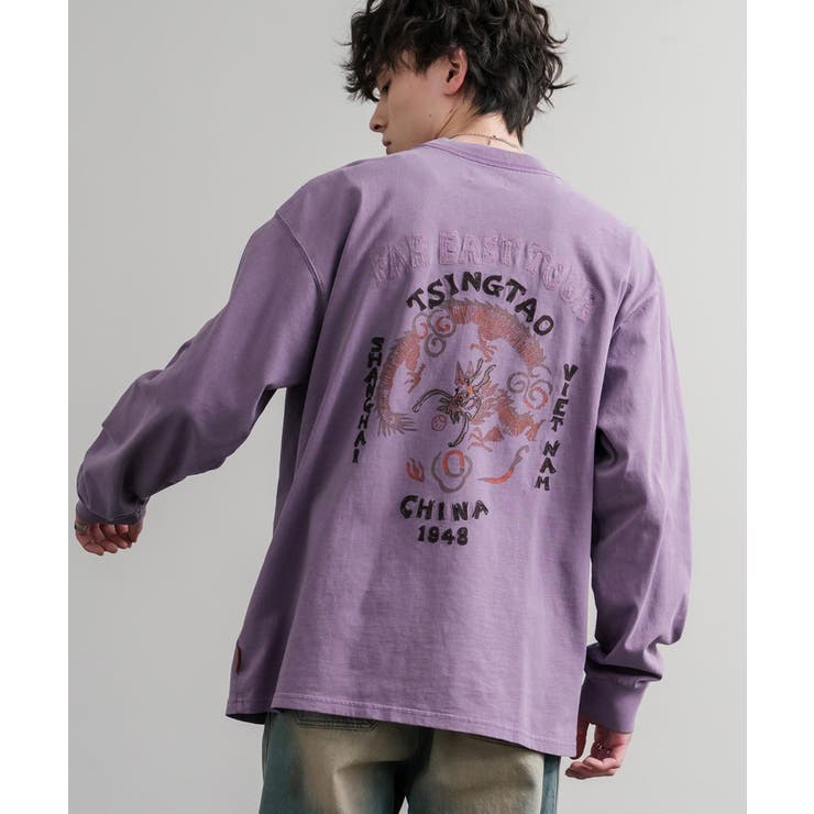 カットソー 長袖Tシャツ 龍 | Rocky Monroe | 詳細画像18 