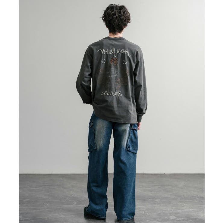 カットソー 長袖Tシャツ 虎 | Rocky Monroe | 詳細画像5 