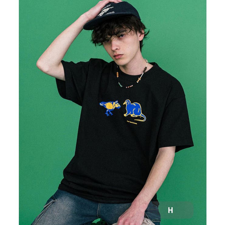 H | HUF プリントT 半袖 | Rocky Monroe