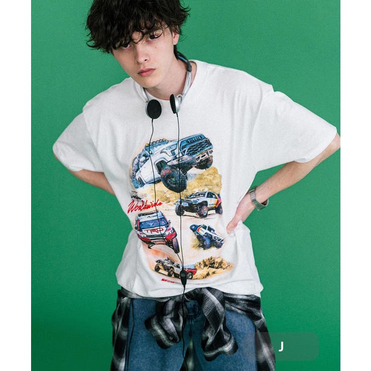 J | HUF プリントT 半袖 | Rocky Monroe