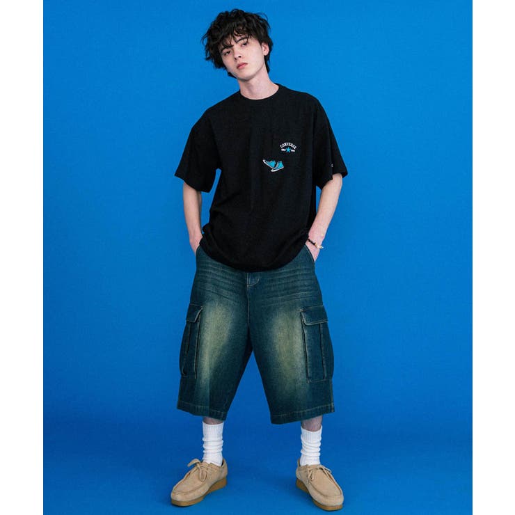 CONVERSE 半袖ロゴT エンブレム刺繍 | Rocky Monroe | 詳細画像8 