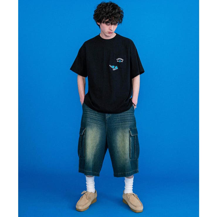 CONVERSE 半袖ロゴT エンブレム刺繍 | Rocky Monroe | 詳細画像9 