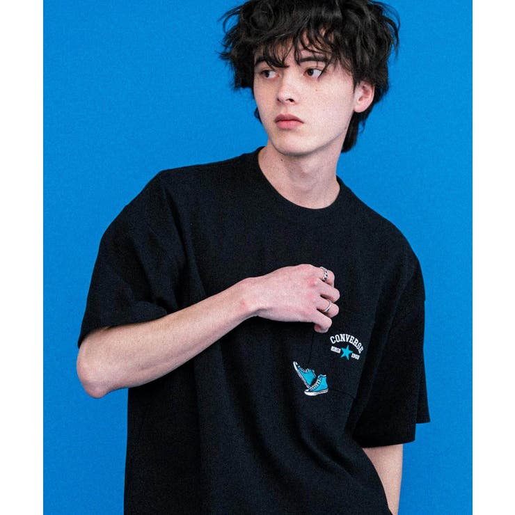 CONVERSE 半袖ロゴT エンブレム刺繍 | Rocky Monroe | 詳細画像10 