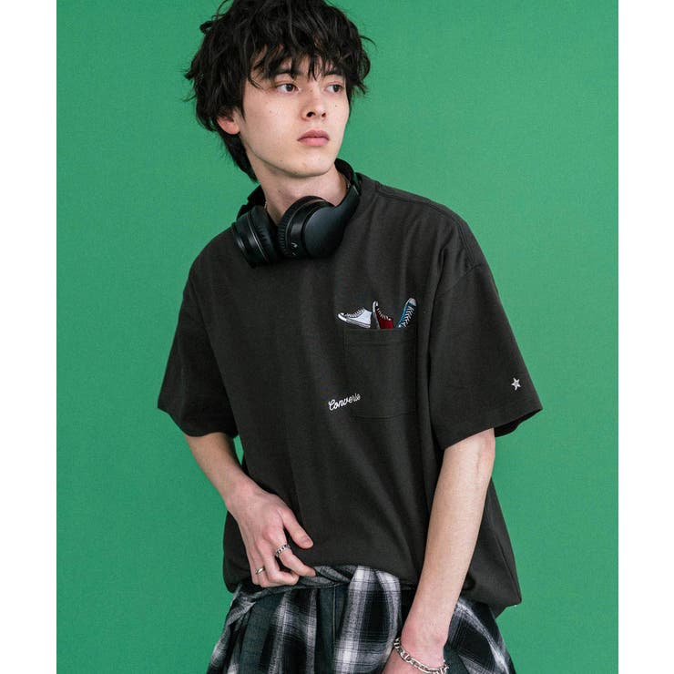 CONVERSE 半袖ロゴT エンブレム刺繍 | Rocky Monroe | 詳細画像13 