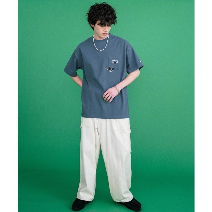 CONVERSE 半袖ロゴT エンブレム刺繍 | Rocky Monroe | 詳細画像17 