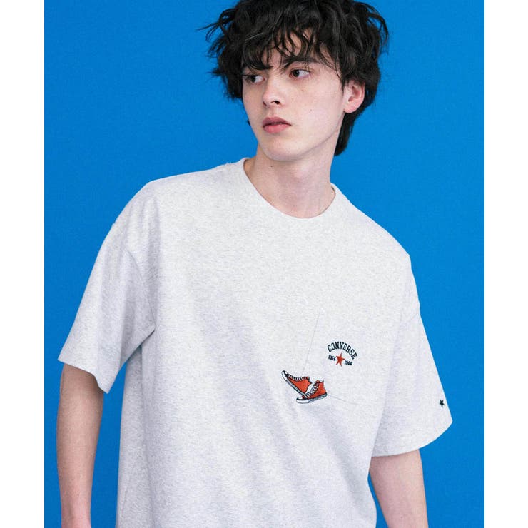 CONVERSE 半袖ロゴT エンブレム刺繍 | Rocky Monroe | 詳細画像23 