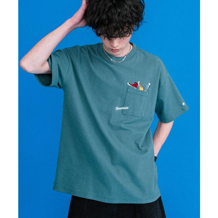 CONVERSE 半袖ロゴT エンブレム刺繍 | Rocky Monroe | 詳細画像26 