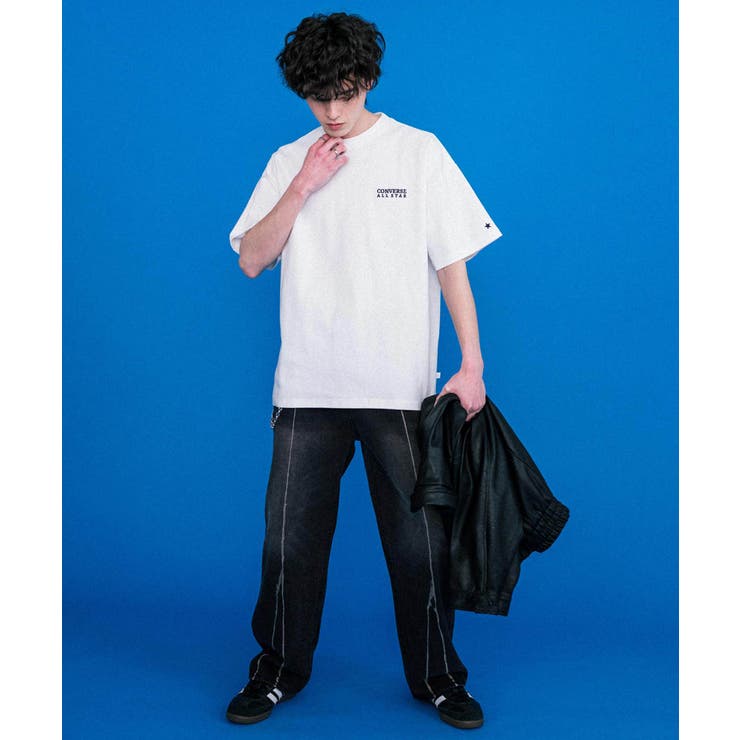 CONVERSE 半袖ロゴT バックプリント | Rocky Monroe | 詳細画像4 
