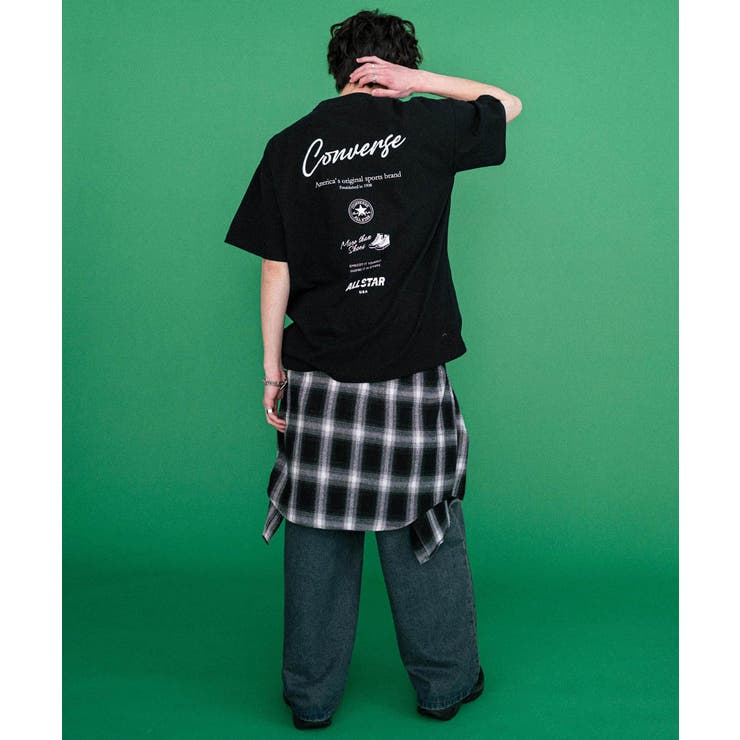 CONVERSE 半袖ロゴT バックプリント | Rocky Monroe | 詳細画像9 