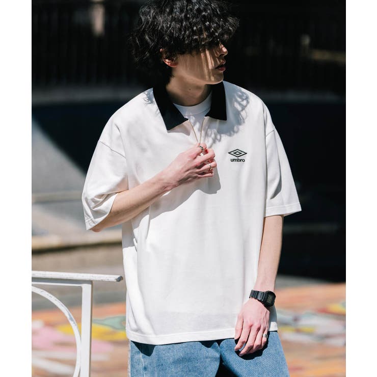 UMBRO ハーフジップ 半袖ポロシャツ | Rocky Monroe | 詳細画像11 