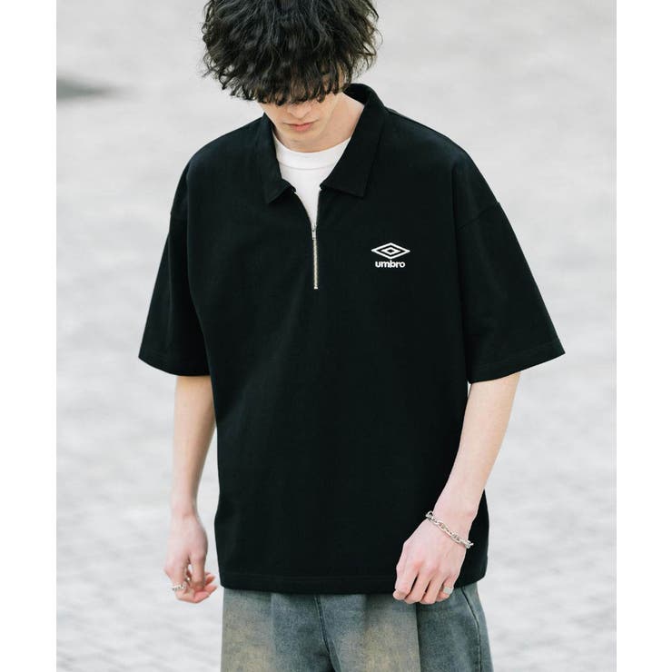 UMBRO ハーフジップ 半袖ポロシャツ | Rocky Monroe | 詳細画像14 