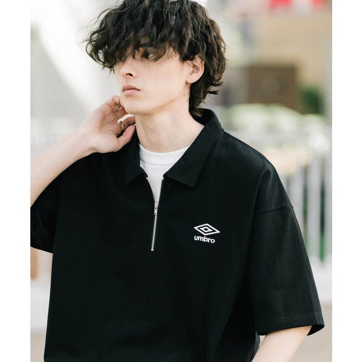 UMBRO ハーフジップ 半袖ポロシャツ | Rocky Monroe | 詳細画像16 