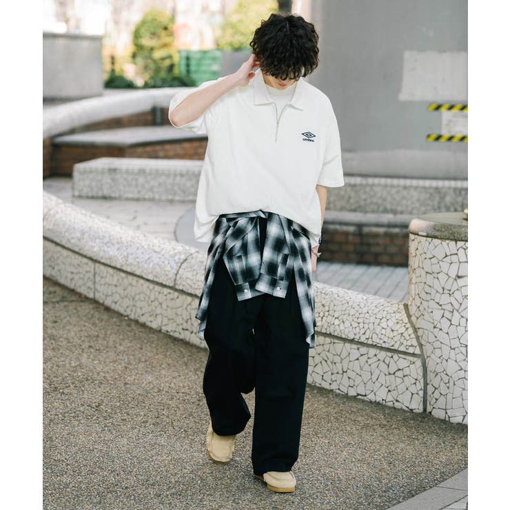 UMBRO ハーフジップ 半袖ポロシャツ | Rocky Monroe | 詳細画像17 