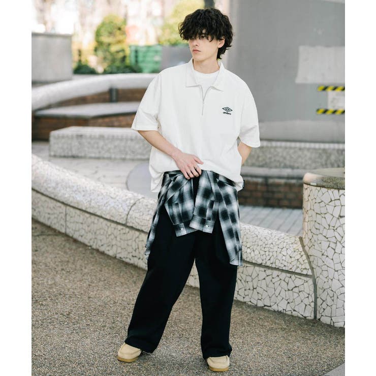 UMBRO ハーフジップ 半袖ポロシャツ | Rocky Monroe | 詳細画像18 