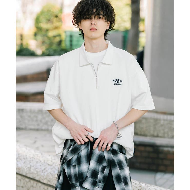 UMBRO ハーフジップ 半袖ポロシャツ | Rocky Monroe | 詳細画像19 