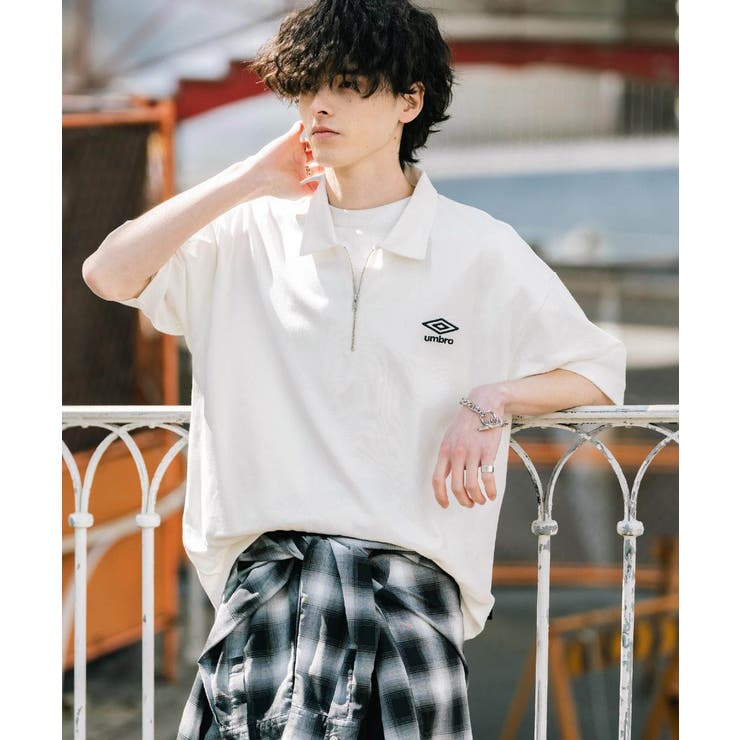 UMBRO ハーフジップ 半袖ポロシャツ | Rocky Monroe | 詳細画像20 
