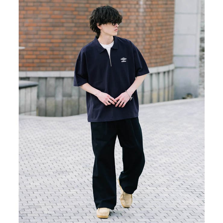 UMBRO ハーフジップ 半袖ポロシャツ | Rocky Monroe | 詳細画像22 