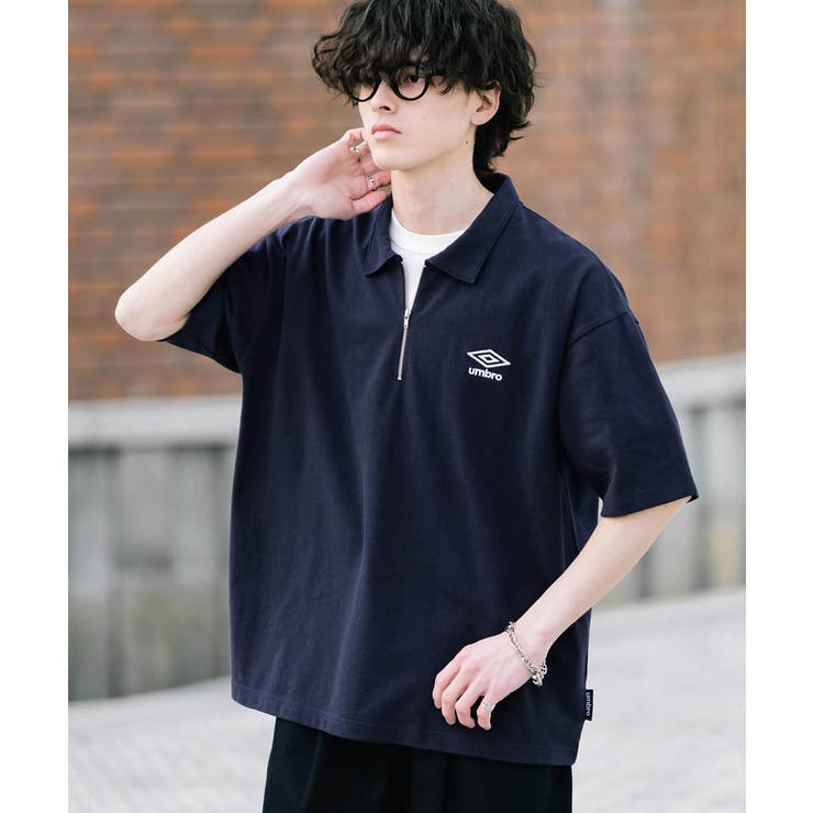 UMBRO ハーフジップ 半袖ポロシャツ | Rocky Monroe | 詳細画像23 
