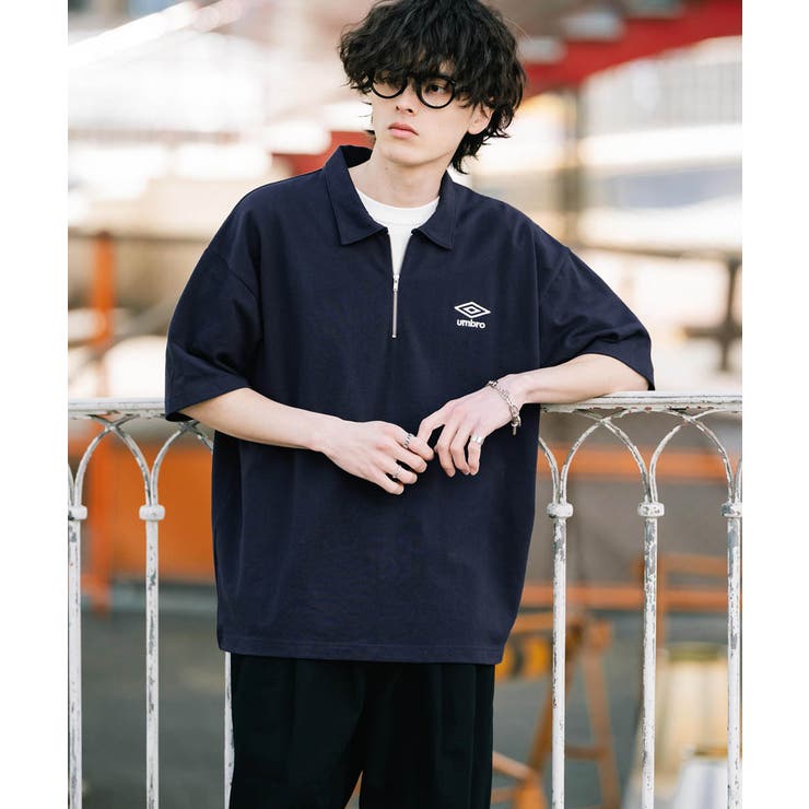 UMBRO ハーフジップ 半袖ポロシャツ | Rocky Monroe | 詳細画像24 