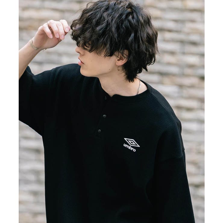 UMBRO ヘンリーネック ワッフル半袖Tシャツ | Rocky Monroe | 詳細画像4 