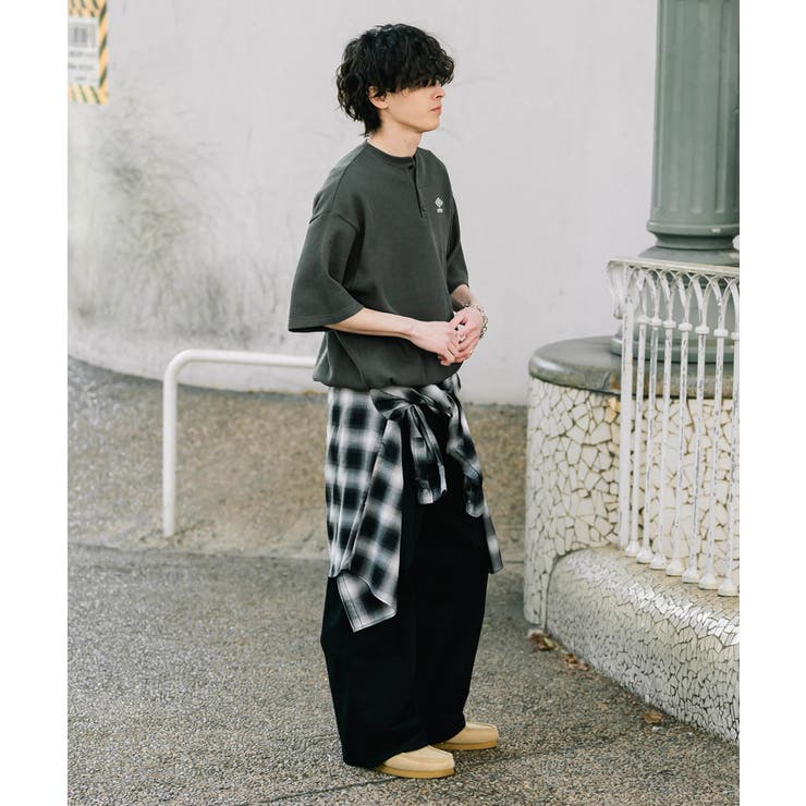 UMBRO ヘンリーネック ワッフル半袖Tシャツ | Rocky Monroe | 詳細画像9 