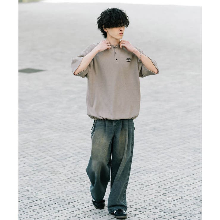 UMBRO ヘンリーネック ワッフル半袖Tシャツ | Rocky Monroe | 詳細画像13 