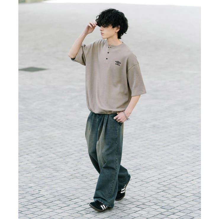 UMBRO ヘンリーネック ワッフル半袖Tシャツ | Rocky Monroe | 詳細画像14 