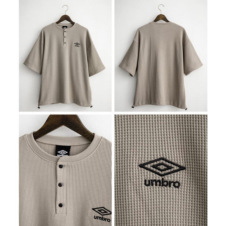 UMBRO ヘンリーネック ワッフル半袖Tシャツ | Rocky Monroe | 詳細画像20 