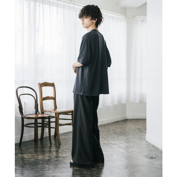 接触冷感 Tシャツ ヘンリーネック | Rocky Monroe | 詳細画像15 