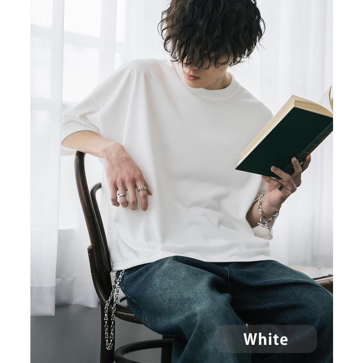 ホワイト | Tシャツ 半袖 ショート丈 | Rocky Monroe