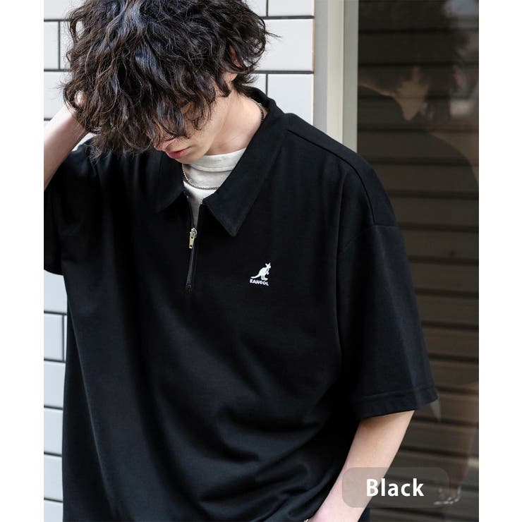 ブラック | KANGOL カンゴール ポロシャツ | Rocky Monroe