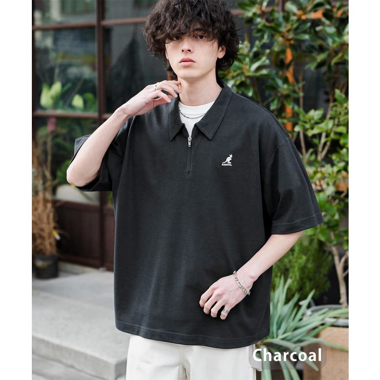 チャコール | KANGOL カンゴール ポロシャツ | Rocky Monroe