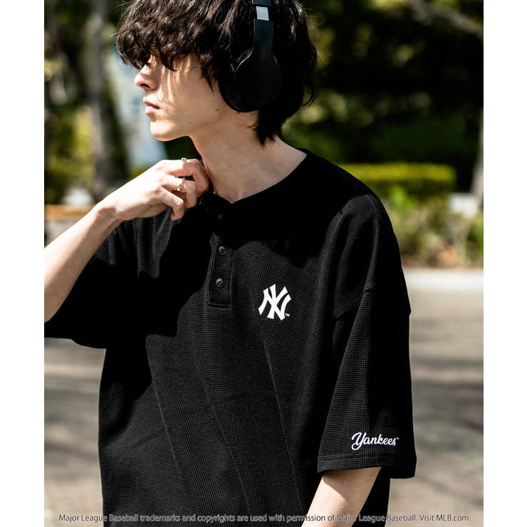 MLB ワッフルTシャツ ヘンリーネック | Rocky Monroe | 詳細画像12 
