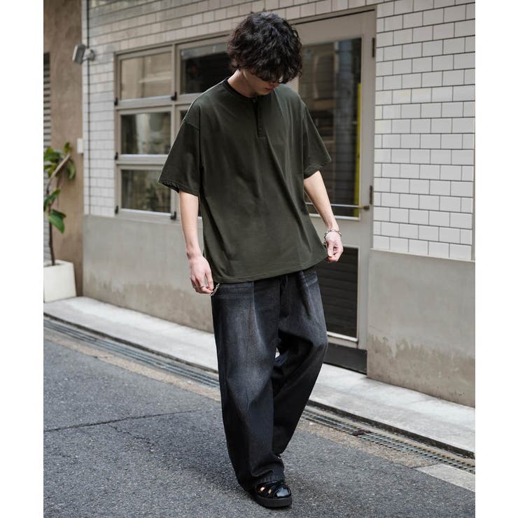 Tシャツ 半袖 ヘンリーネック | Rocky Monroe | 詳細画像17 