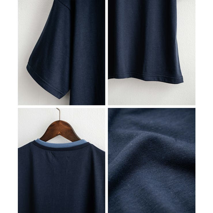 Tシャツ 半袖 ヘンリーネック | Rocky Monroe | 詳細画像30 