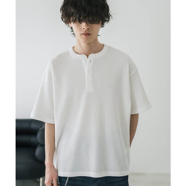 Tシャツ 半袖 ヘンリーネック | Rocky Monroe | 詳細画像10 