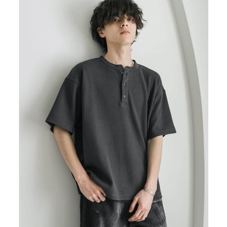 Tシャツ 半袖 ヘンリーネック | Rocky Monroe | 詳細画像15 