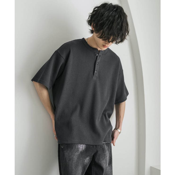 Tシャツ 半袖 ヘンリーネック | Rocky Monroe | 詳細画像16 