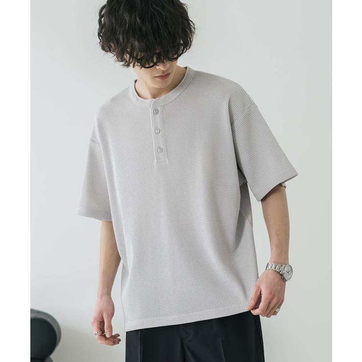 Tシャツ 半袖 ヘンリーネック | Rocky Monroe | 詳細画像19 