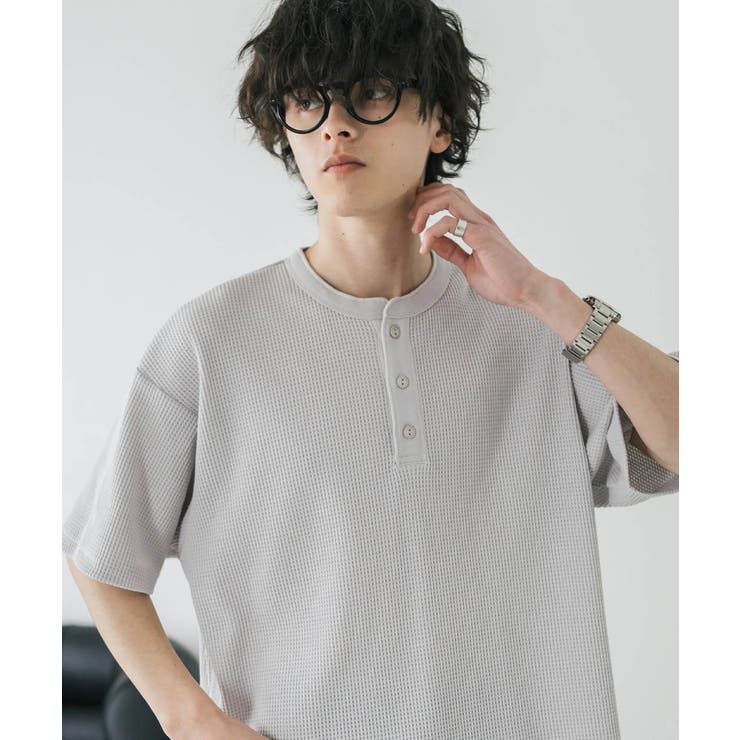 Tシャツ 半袖 ヘンリーネック | Rocky Monroe | 詳細画像20 