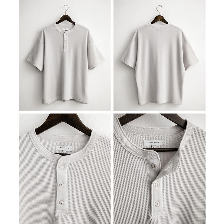 Tシャツ 半袖 ヘンリーネック | Rocky Monroe | 詳細画像28 