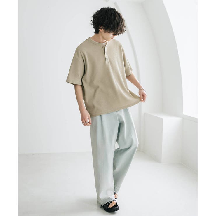 Tシャツ 半袖 ヘンリーネック | Rocky Monroe | 詳細画像22 