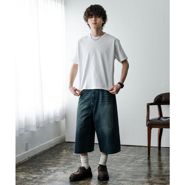 ショート丈Tシャツ 半袖 無地 | Rocky Monroe | 詳細画像5 
