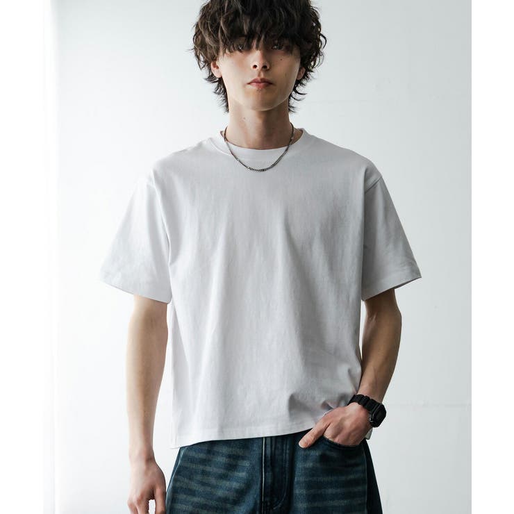 ショート丈Tシャツ 半袖 無地 | Rocky Monroe | 詳細画像3 