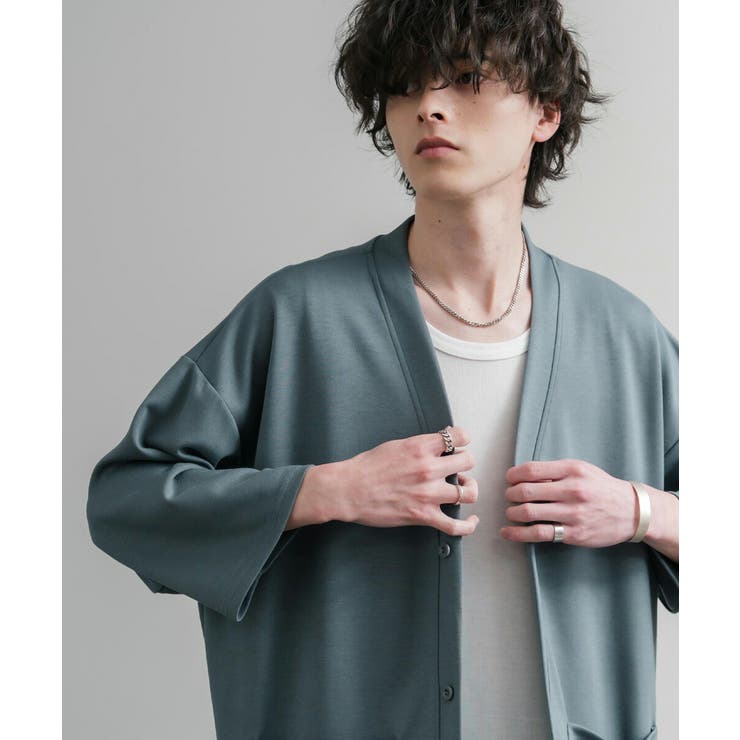 接触冷感 カーディガン 半端袖 | Rocky Monroe | 詳細画像12 