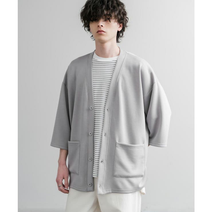 接触冷感 カーディガン 半端袖 | Rocky Monroe | 詳細画像16 