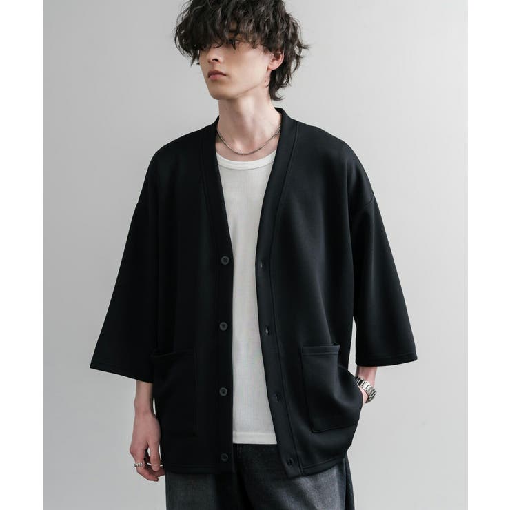 接触冷感 カーディガン 半端袖 | Rocky Monroe | 詳細画像3 